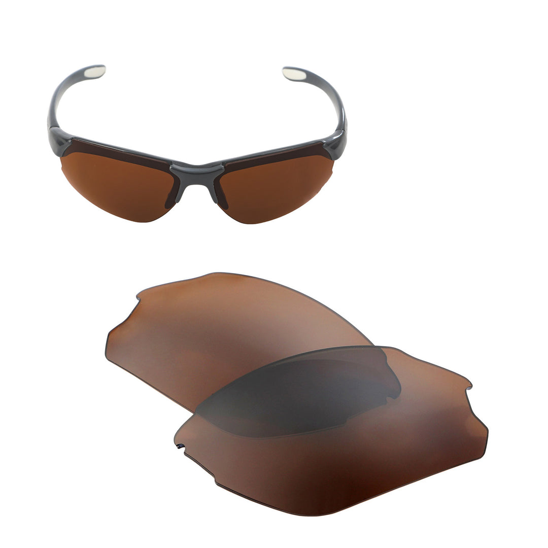 Brown Mr. Shield Polarized