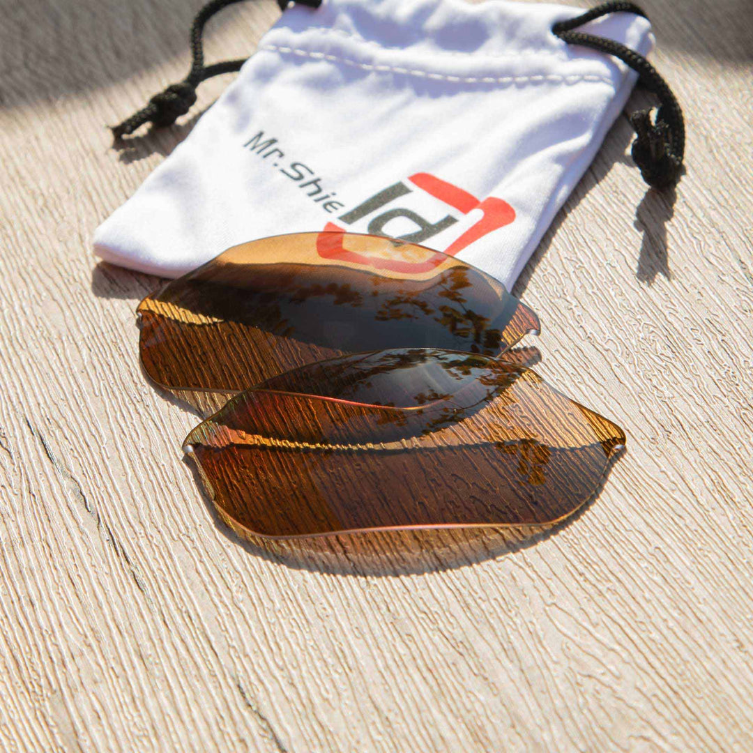 Brown Mr. Shield Polarized