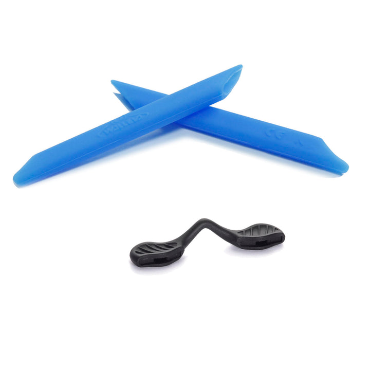 Blue earsocks + black nose pads