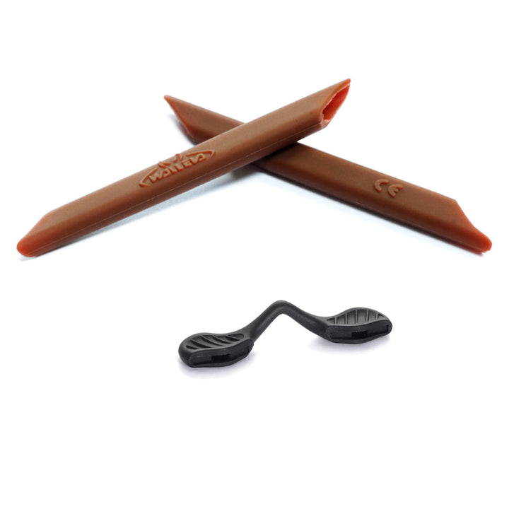 Brown earsocks + black nose pads