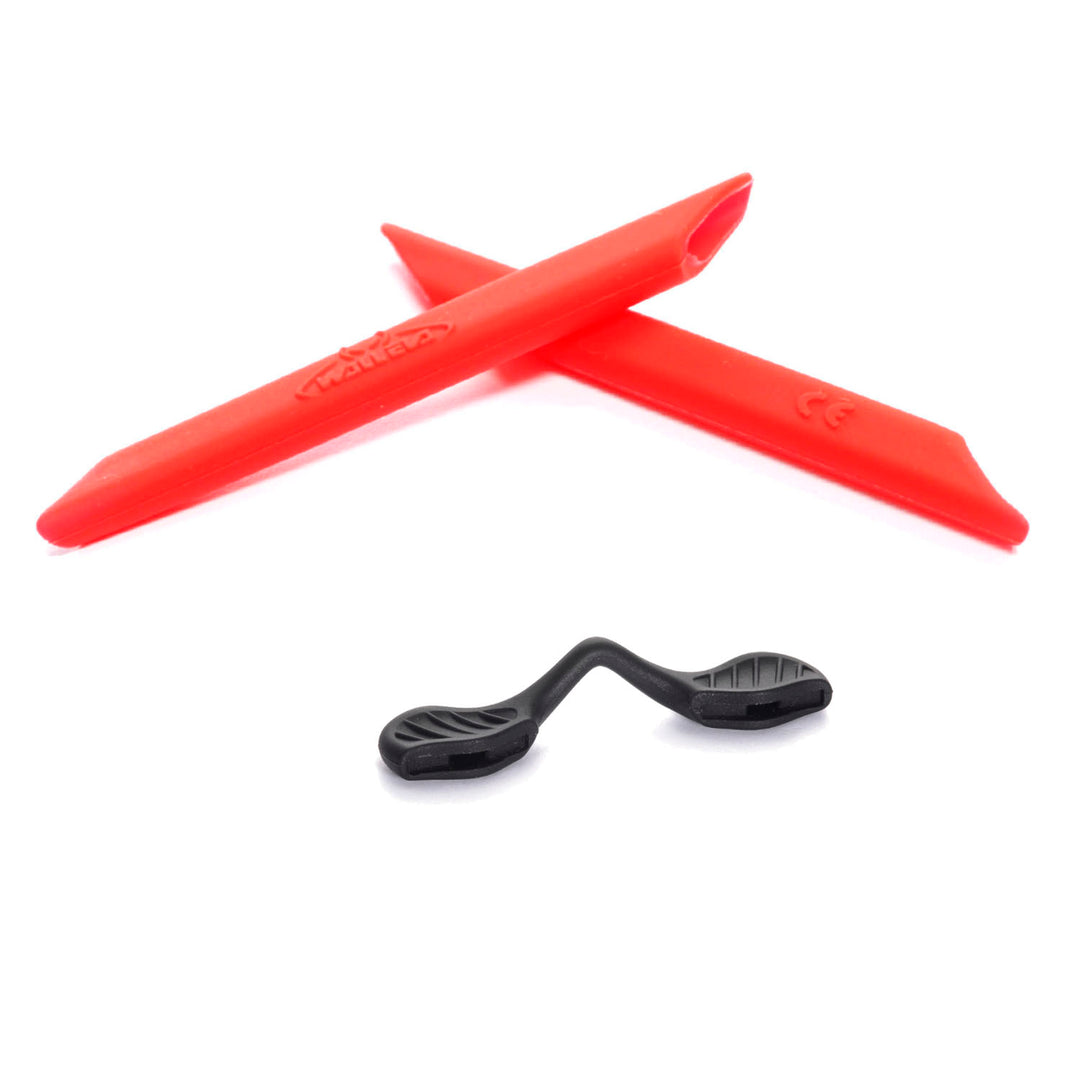 Red earsocks + black nose pads