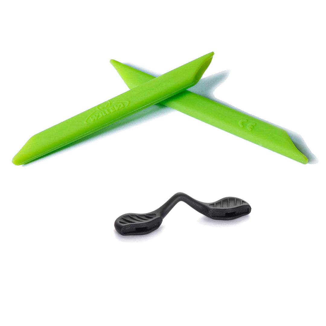 Green earsocks + black nose pads