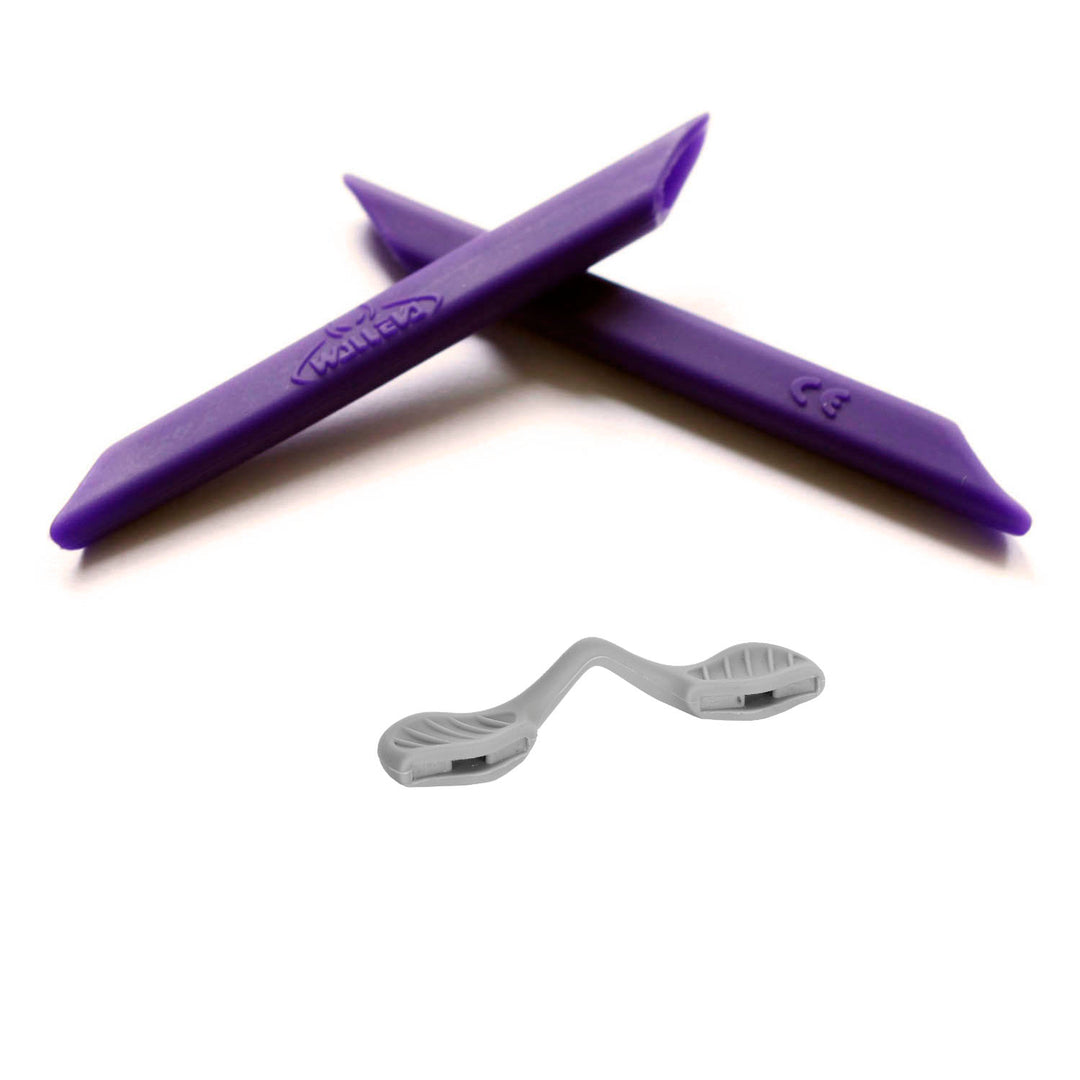 Purple earsocks + grey nose pads