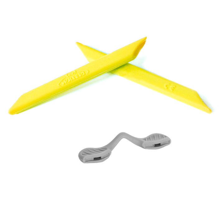 Yellow earsocks + grey nose pads
