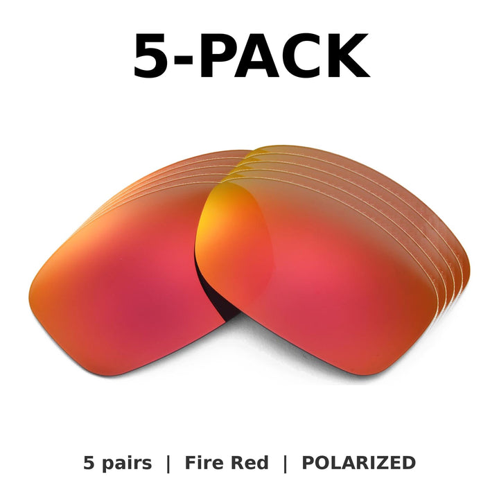 Fire Red Polarized | 5-Pack