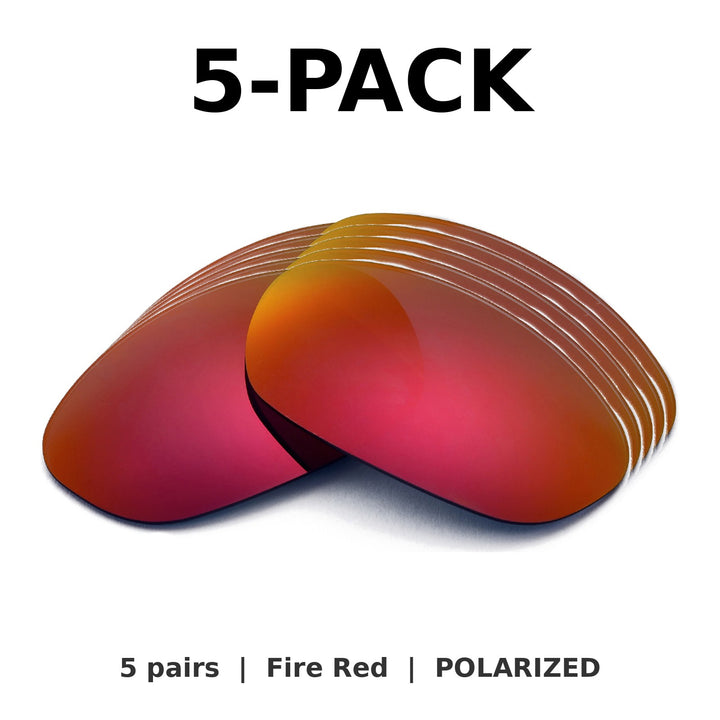 Fire Red Polarized | 5-Pack
