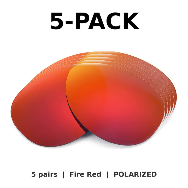 Fire Red Polarized | 5-Pack