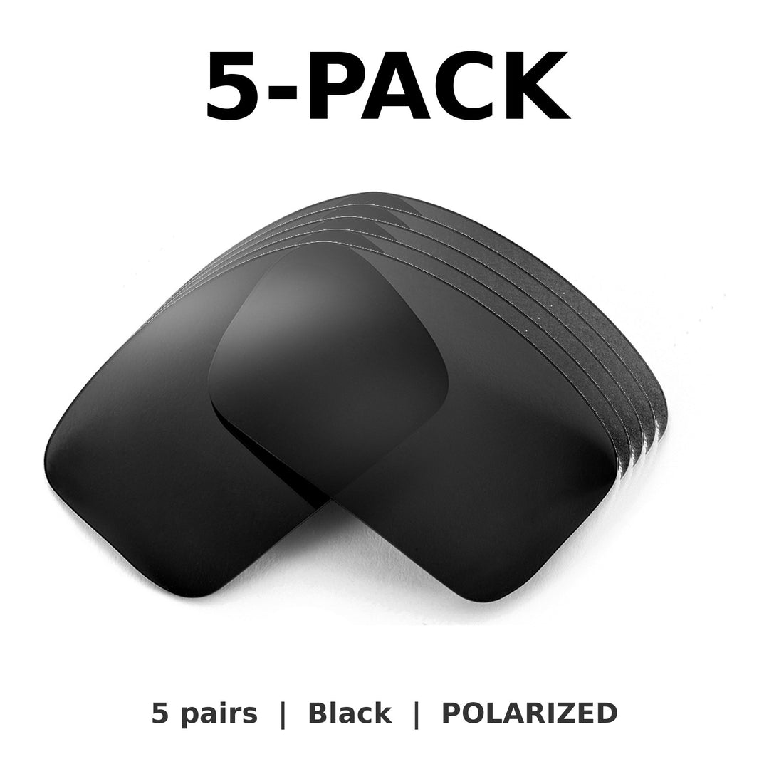 Black Polarized | 5-Pack