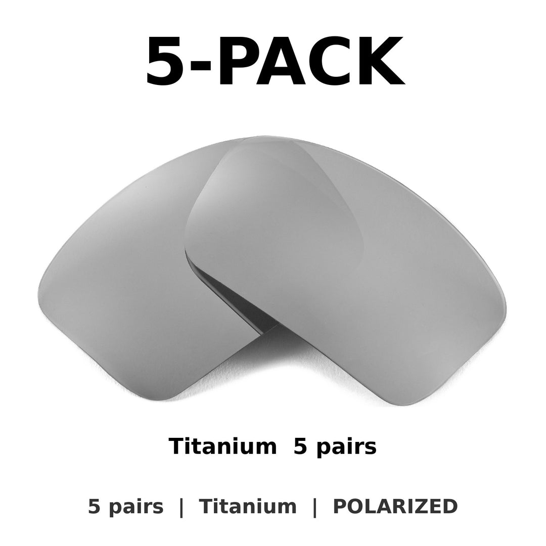 Titanium Polarized | 5-Pack
