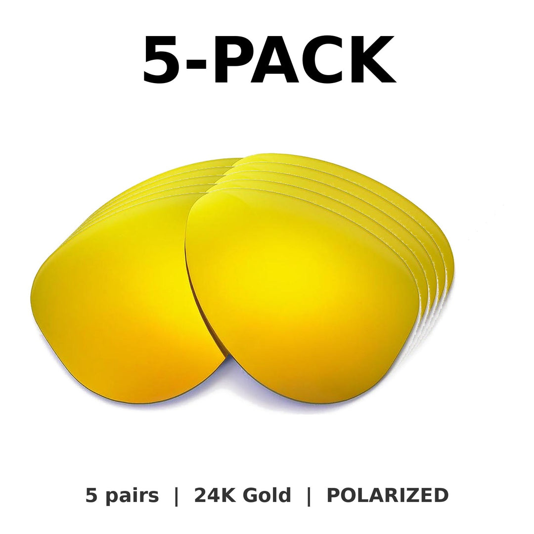 24K Gold Polarized | 5-Pack