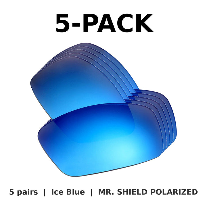 Ice Blue Mr. Shield Polarized | 5-Pack