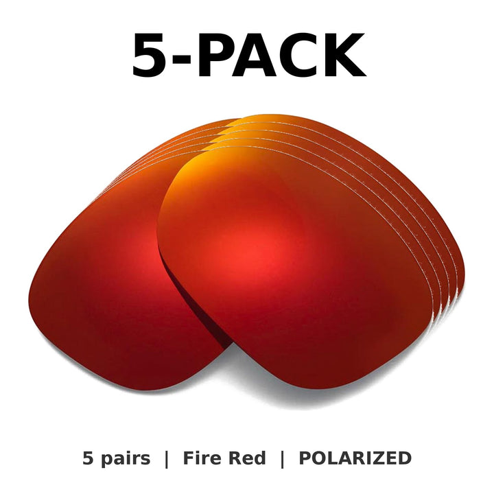 Fire Red Polarized | 5-Pack