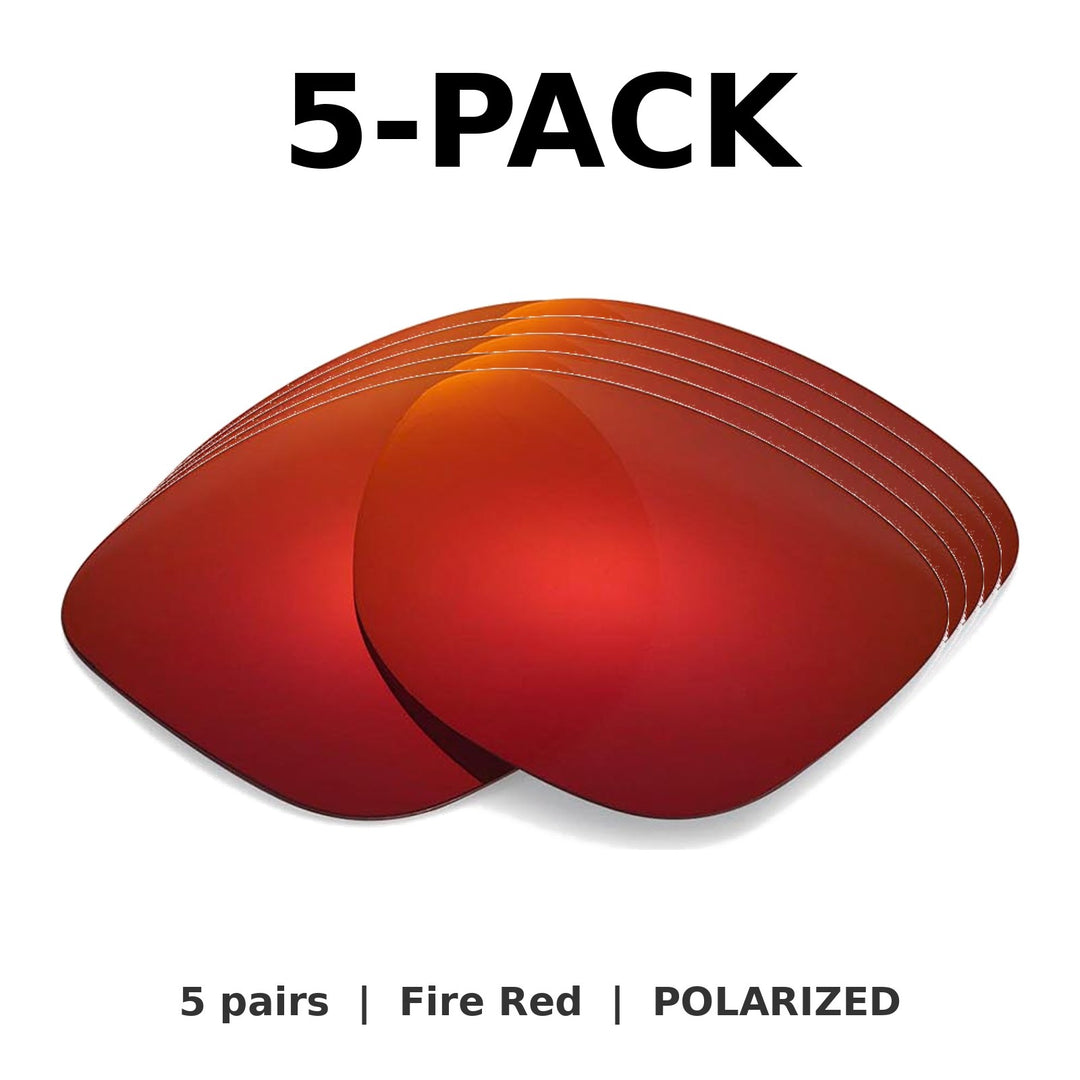 Fire Red Polarized | 5-Pack