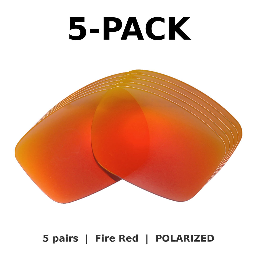 Fire Red Polarized | 5-Pack