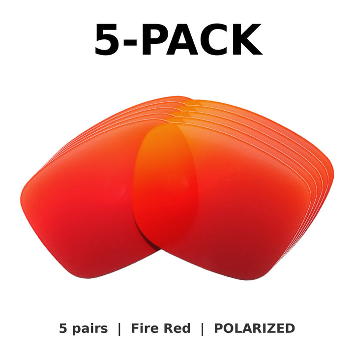 Fire Red Polarized | 5-Pack
