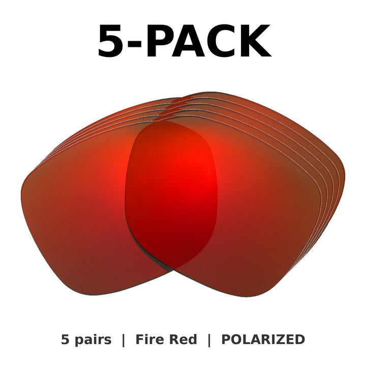 Fire Red Polarized | 5-Pack