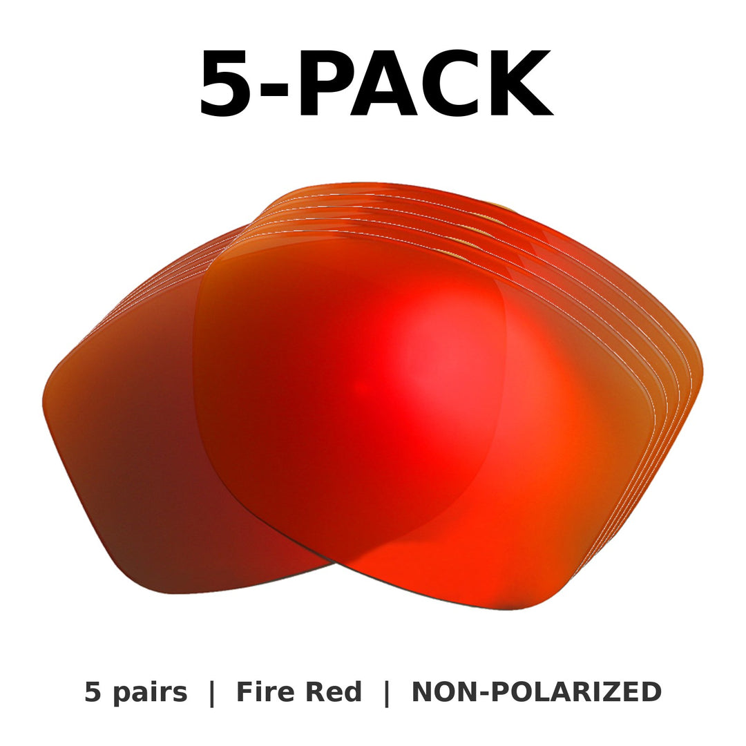 Fire Red Non-Polarized | 5-Pack