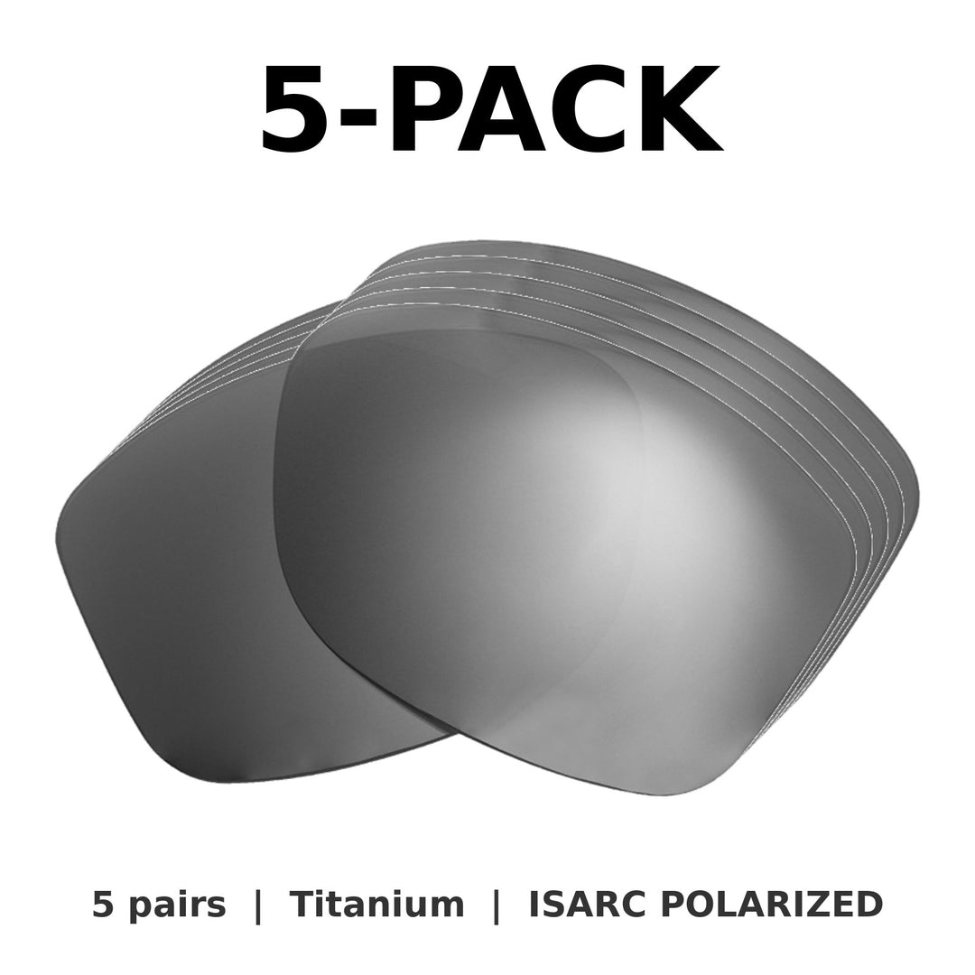 Titanium ISARC Polarized | 5-Pack