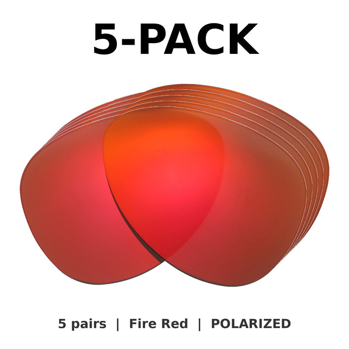 Fire Red Polarized | 5-Pack
