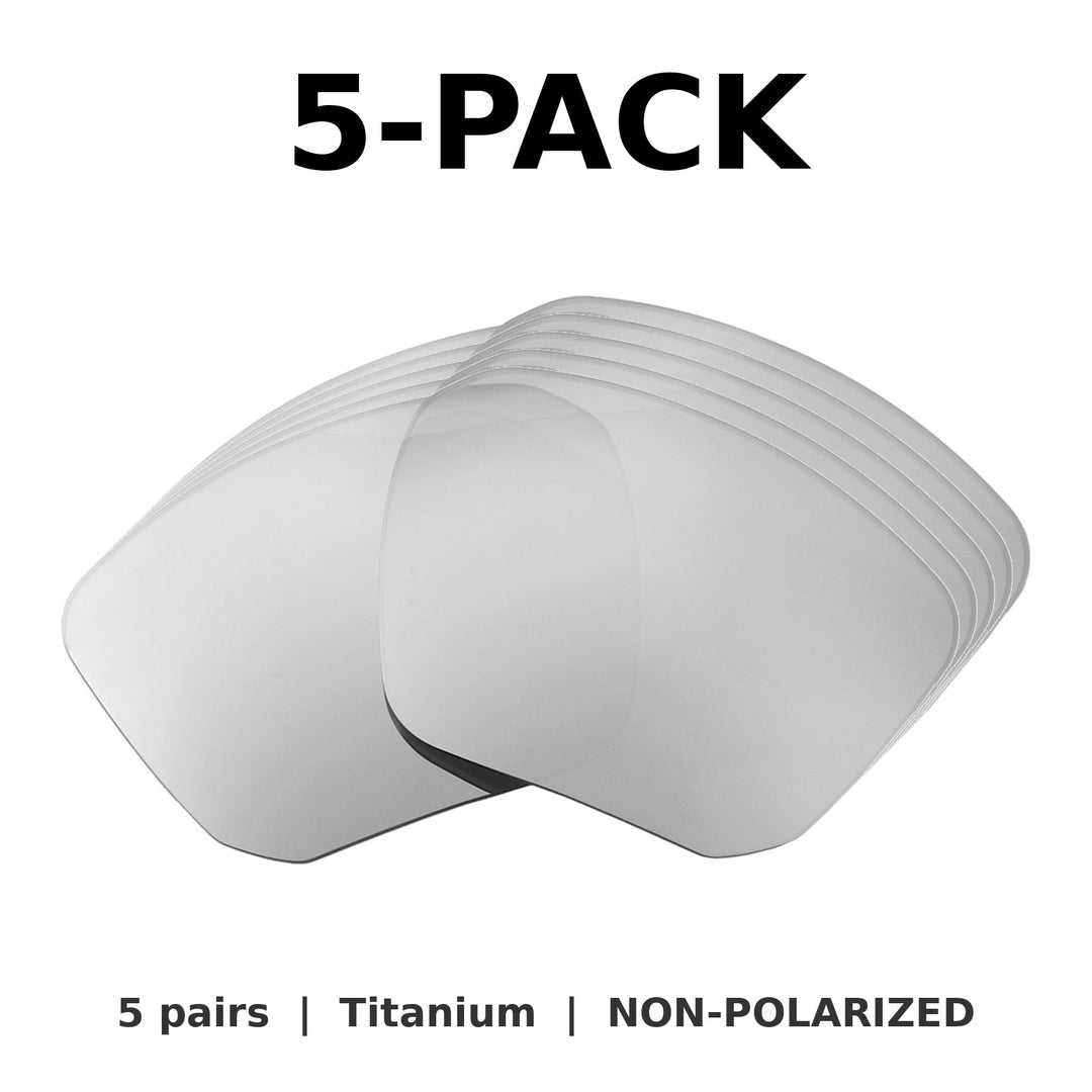 Titanium Non-Polarized | 5-Pack