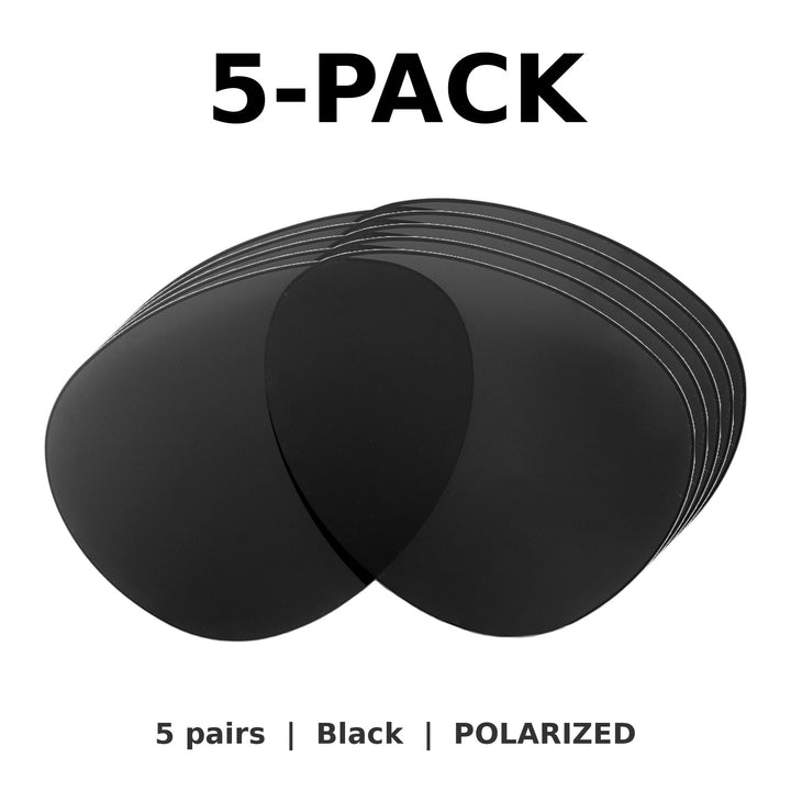 Black Polarized | 5-Pack