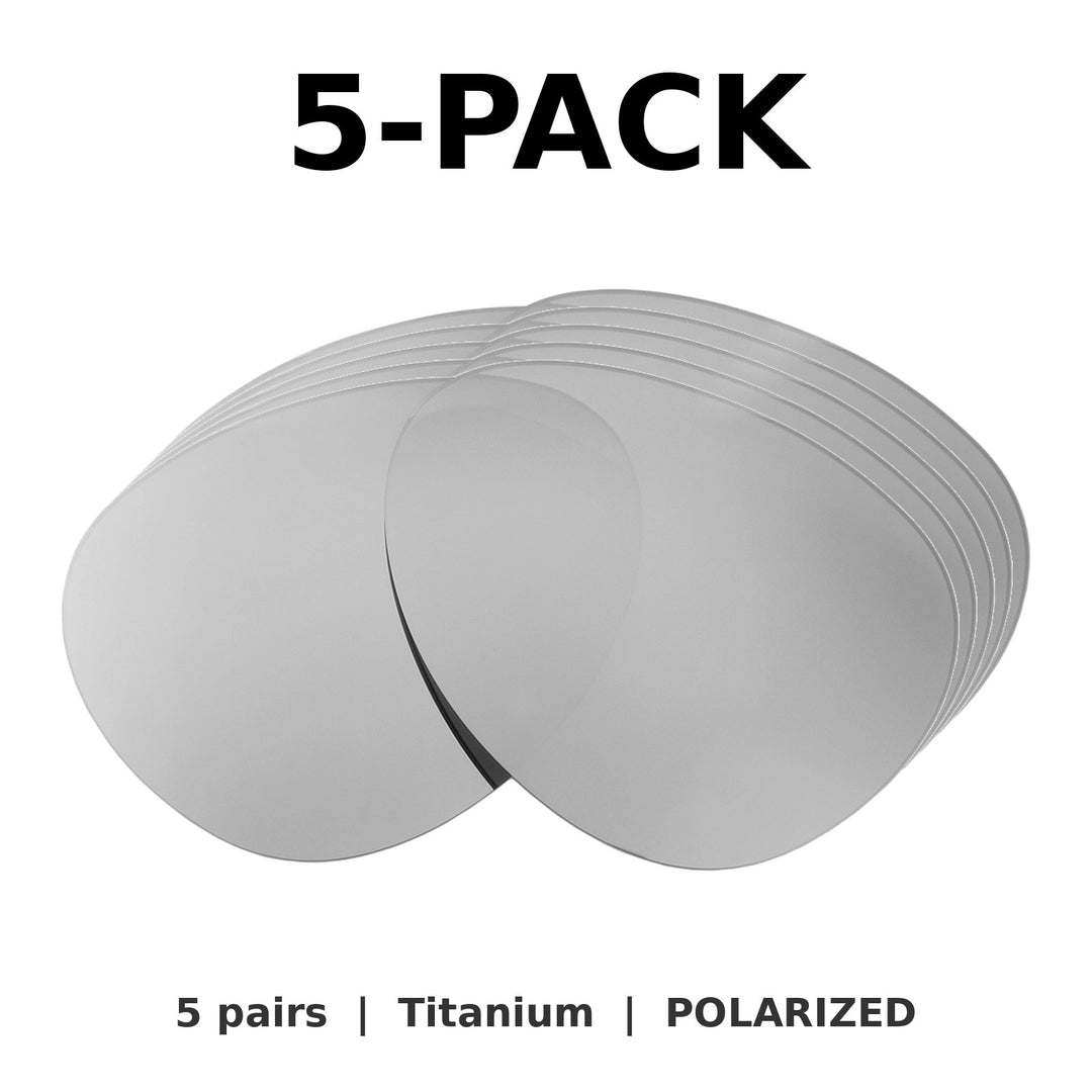 Titanium Polarized | 5-Pack