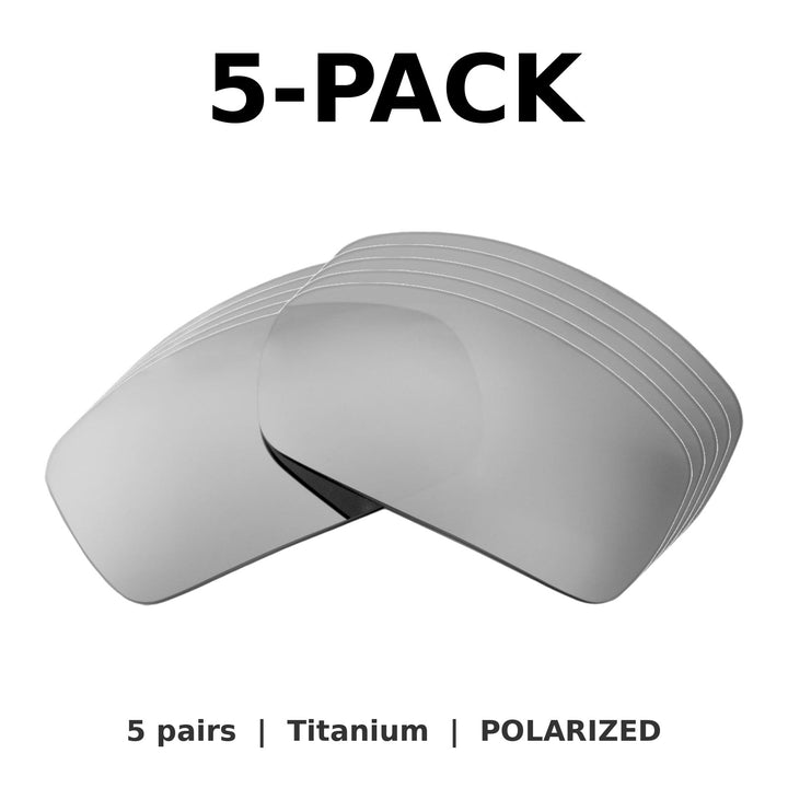 Titanium Polarized | 5-Pack