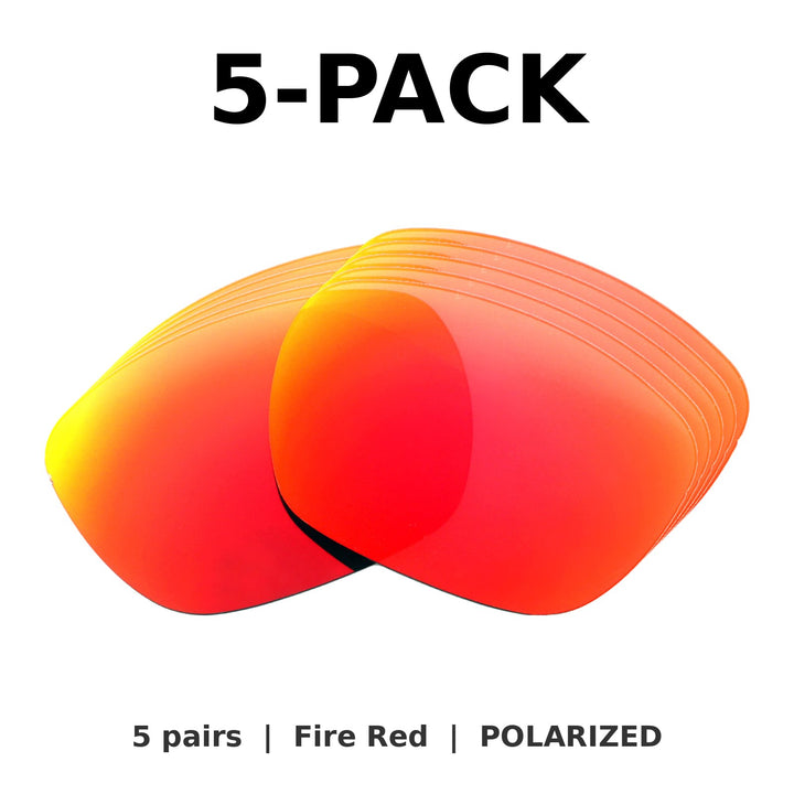 Fire Red Polarized | 5-Pack