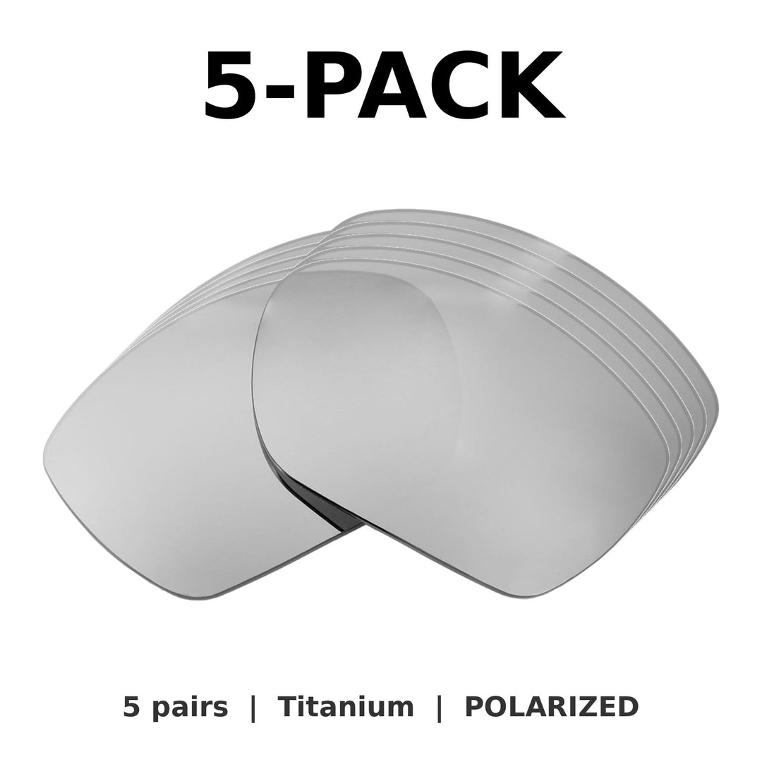 Titanium Polarized | 5-Pack