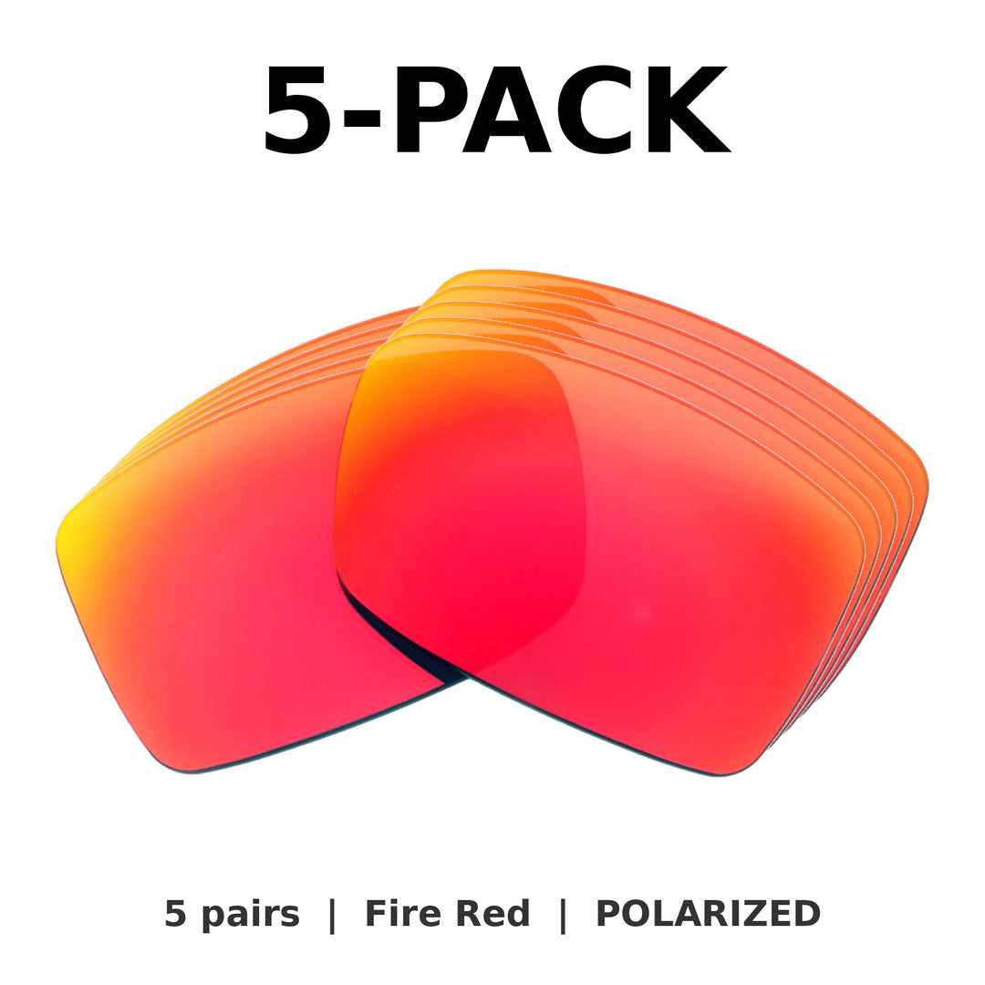 Fire Red Polarized | 5-Pack