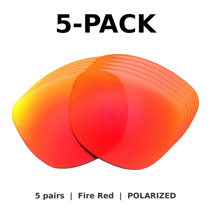Fire Red Polarized | 5-Pack