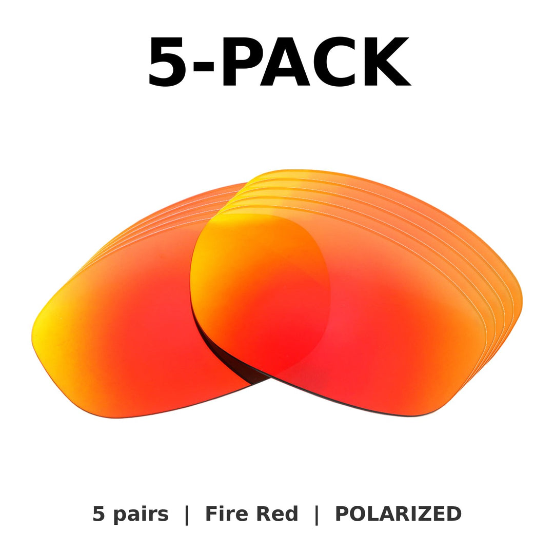 Fire Red Polarized | 5-Pack