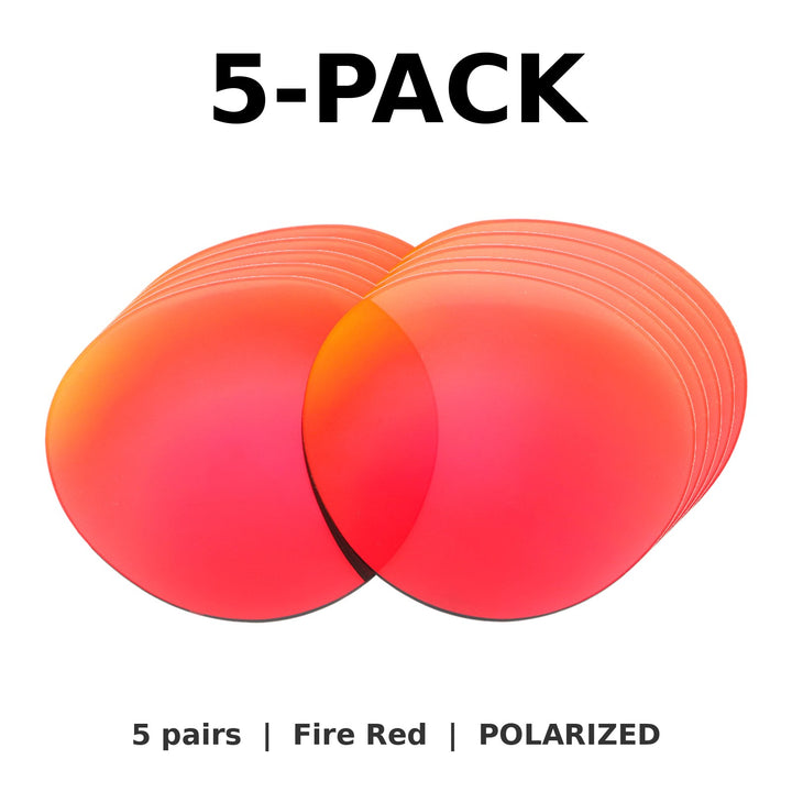 Fire Red Polarized | 5-Pack