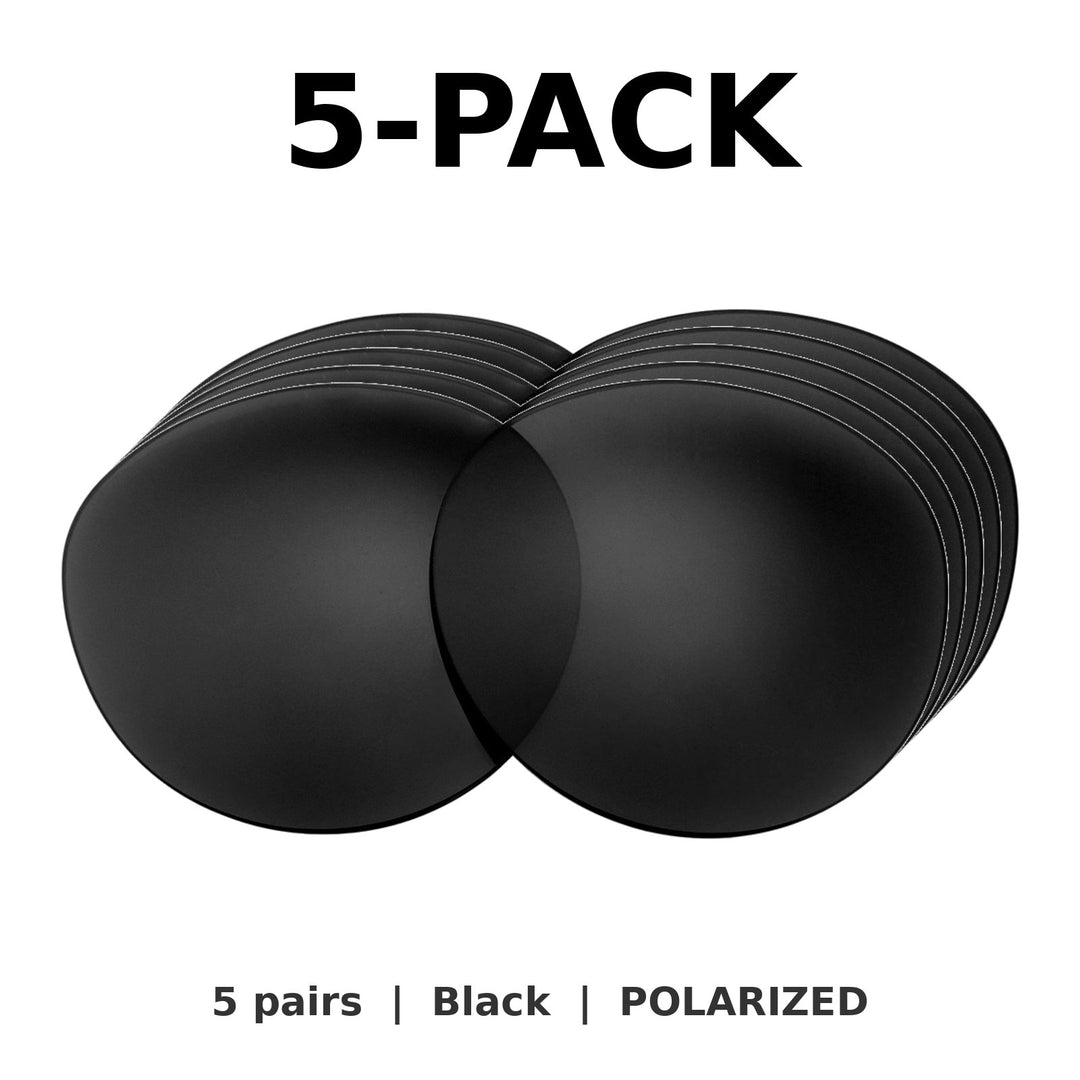 Black Polarized | 5-Pack