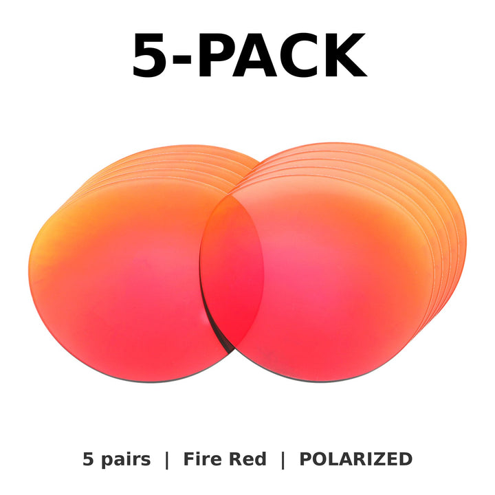 Fire Red Polarized | 5-Pack