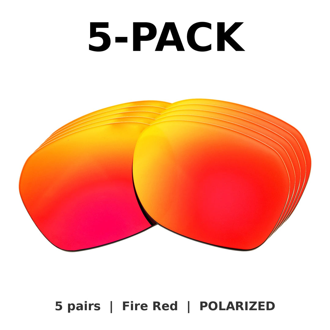 Fire Red Polarized | 5-Pack