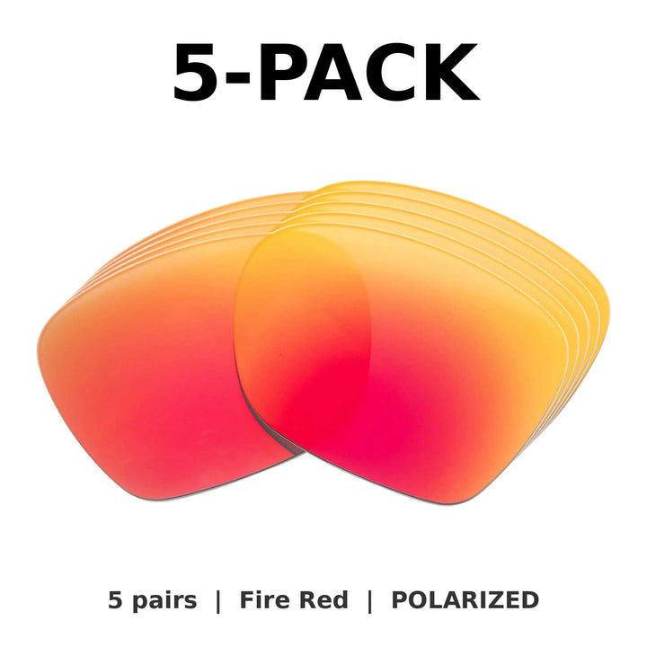 Fire Red Polarized | 5-Pack