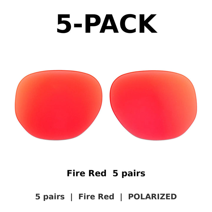 Fire Red Polarized | 5-Pack