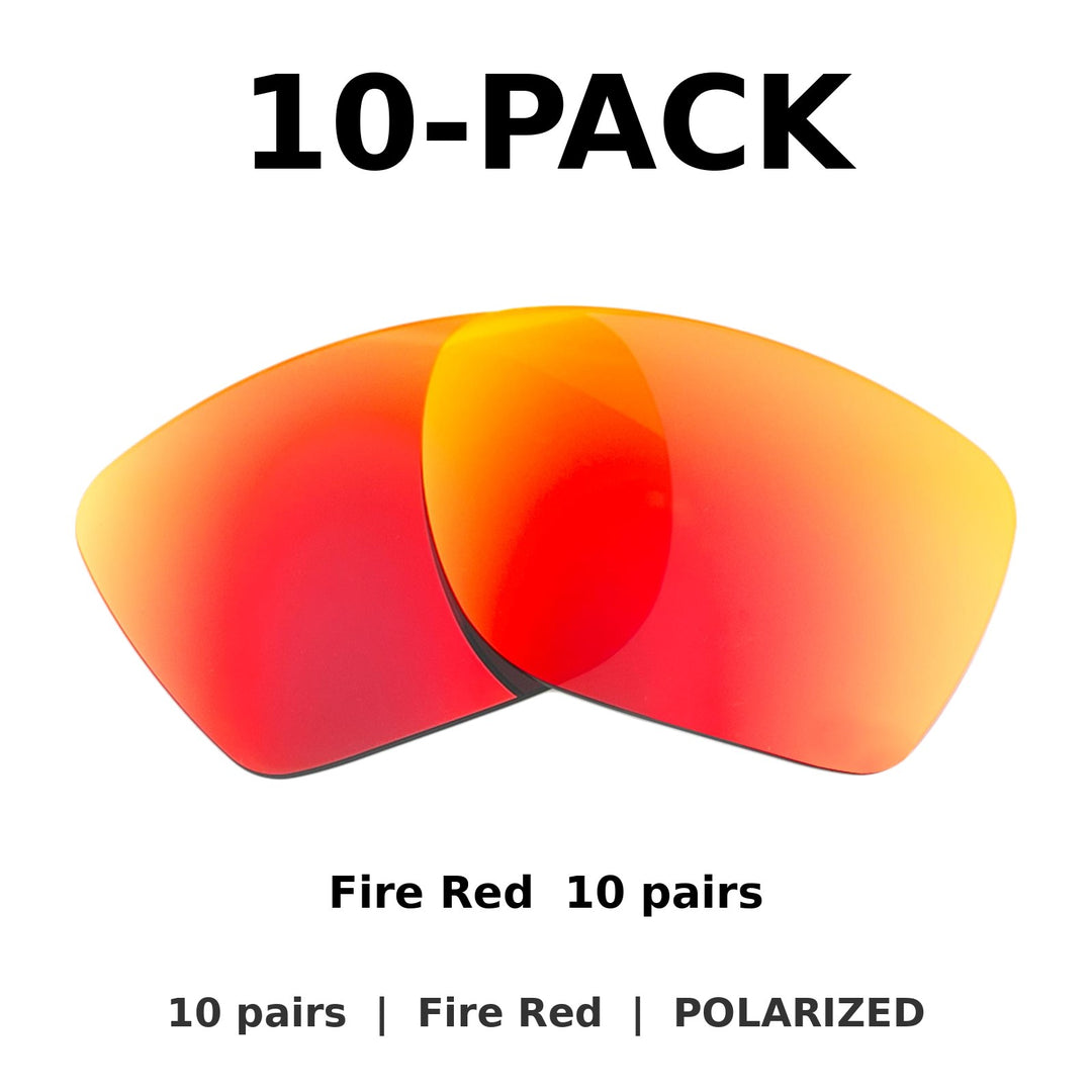 Fire Red Polarized | 10-Pack