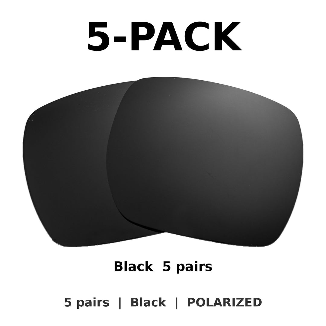 Black Polarized | 5-Pack