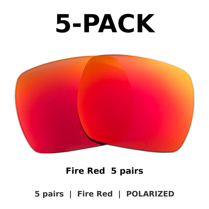 Fire Red Polarized | 5-Pack