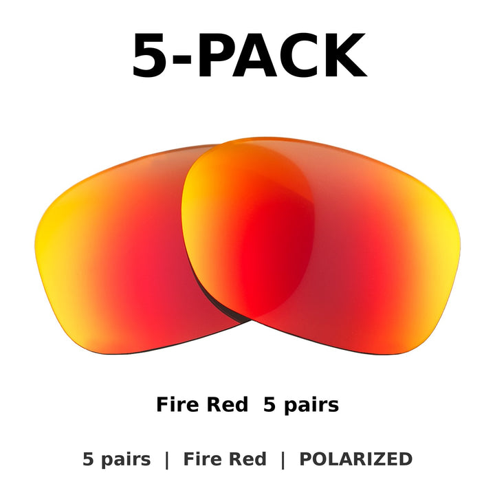 Fire Red Polarized | 5-Pack