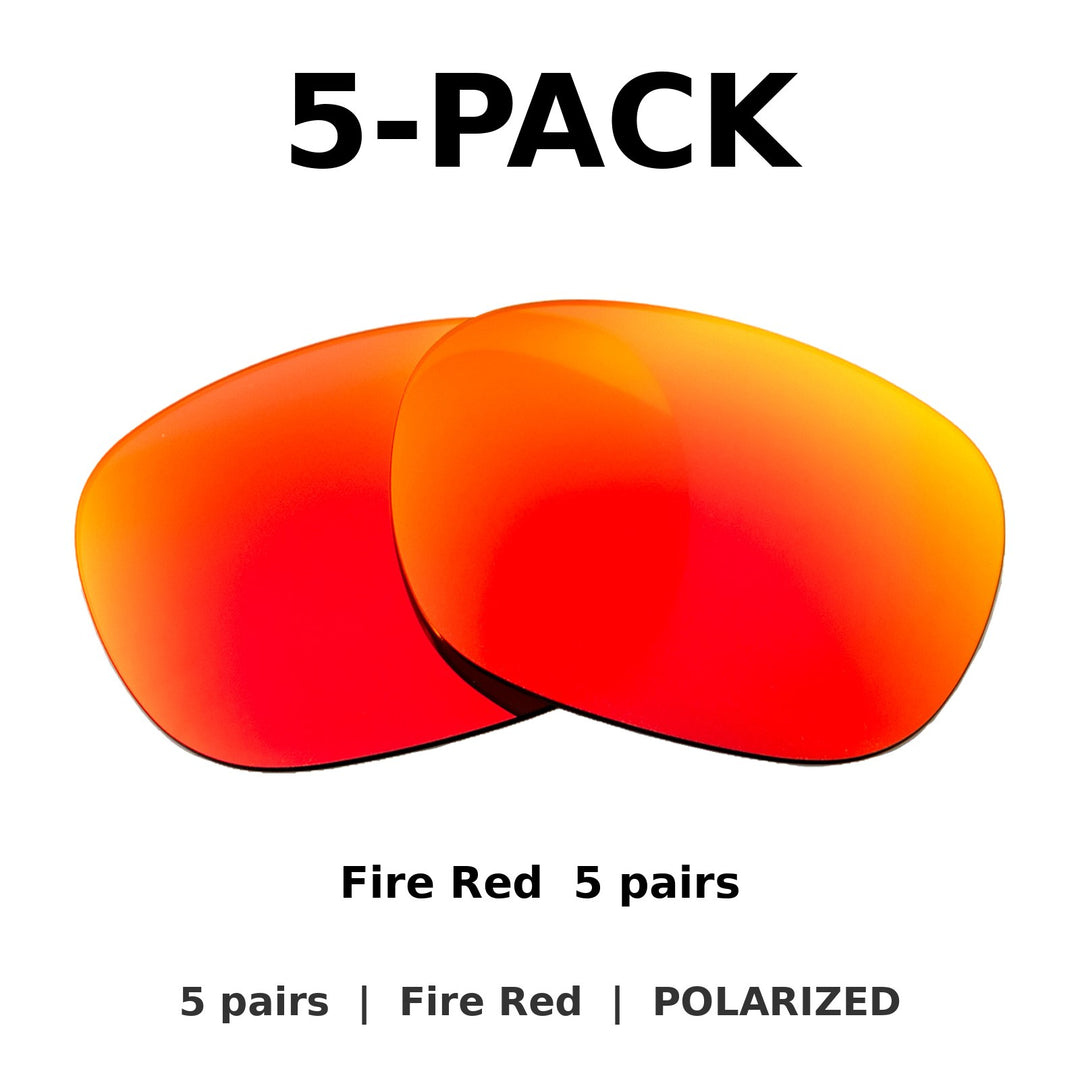 Fire Red Polarized | 5-Pack