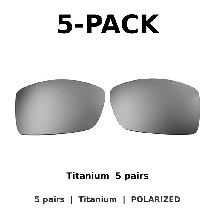 Titanium Polarized | 5-Pack