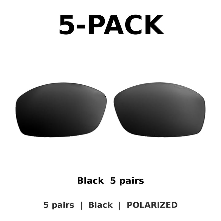 Black Polarized | 5-Pack