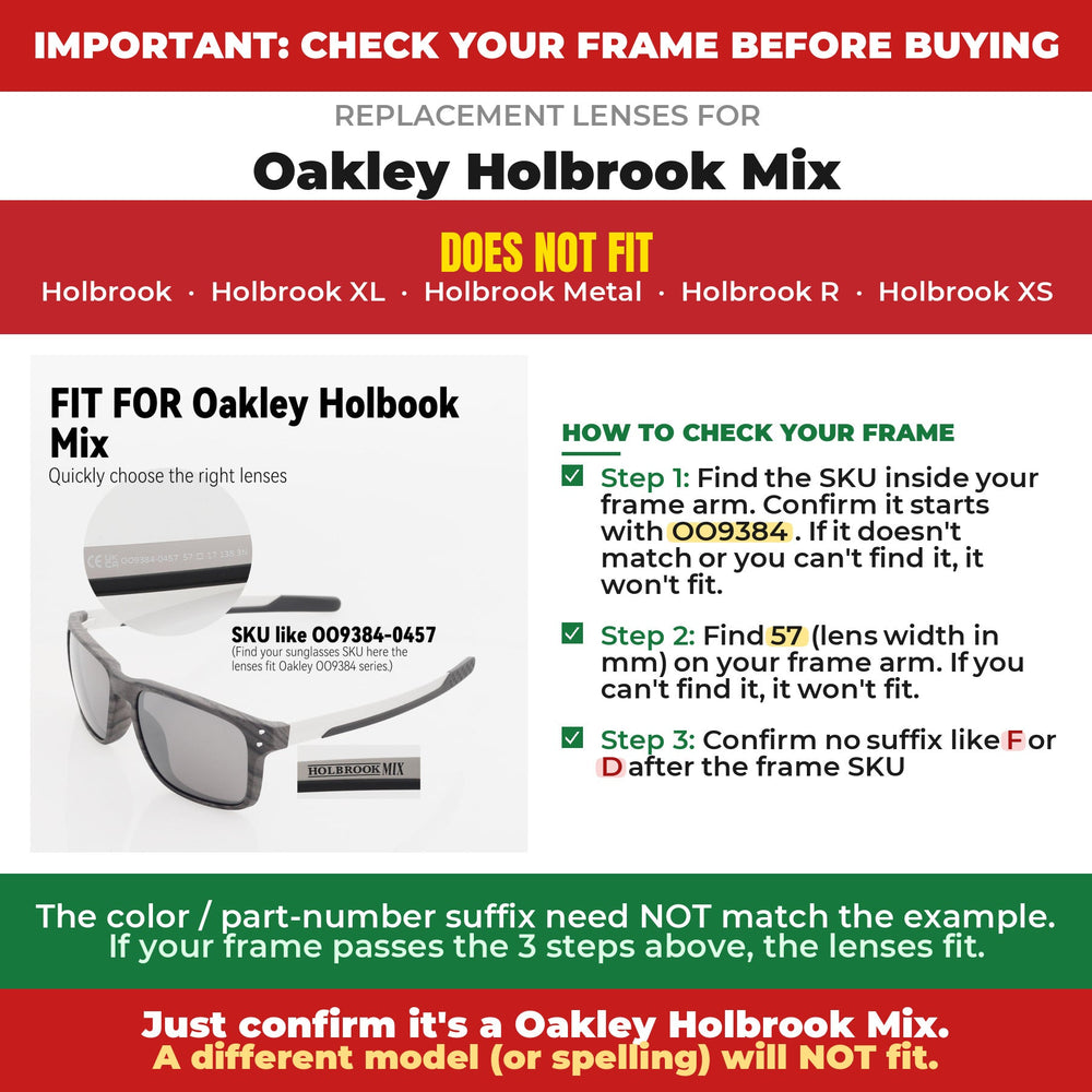 Verify your Oakley Holbrook Mix frame#color_shared