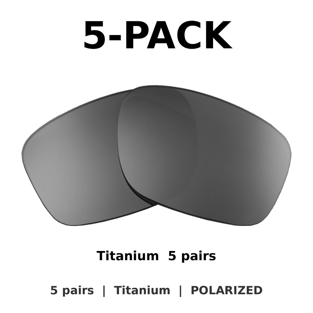 Titanium Polarized | 5-Pack