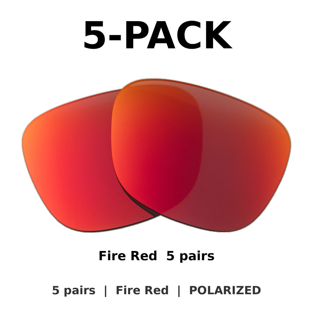 Fire Red Polarized | 5-Pack