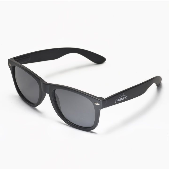 Walleva Kudo Polarized Sunglasses — Black Frame / Black Polarized