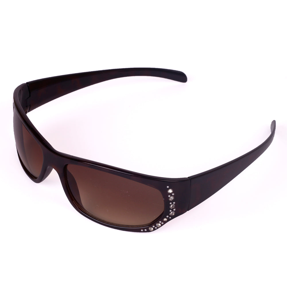 Walleva WSG006 Sport Sunglasses — Gradient Brown
